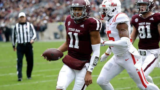 Mond accounts for 4 TDs as A&M gets 38-24 win over Ole Miss