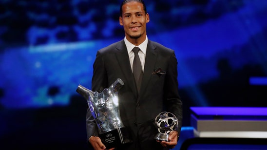 Van Dijk, Ronaldo, Messi finalists for FIFA player award