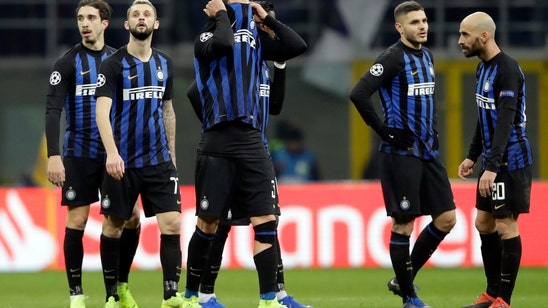 Inter out of Champions League despite 1-1 draw against PSV