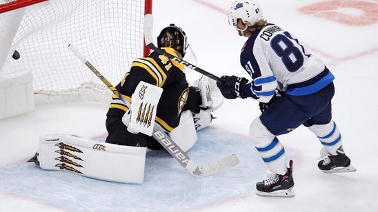 Connor scores twice, adds shootout winner as Jets top Bruins