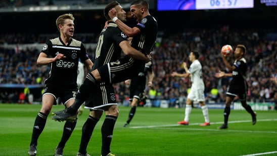 Ajax eliminates Madrid in round of 16 of Champions League