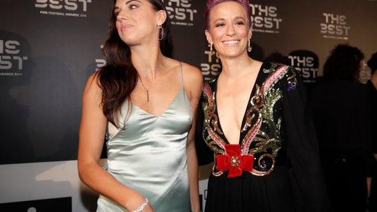 Rapinoe, Messi win FIFA player of the year awards