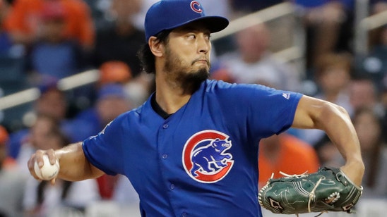 Cubs scratch Darvish with right forearm tightness