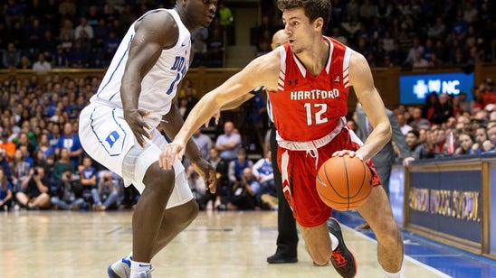 Barrett leads No. 3 Duke past Hartford, 84-54