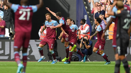 Yarmolenko thanks medics after goal in West Ham win in EPL