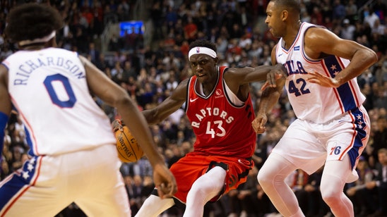 Siakam scores 25, Raptors hold Embiid scoreless for 1st time