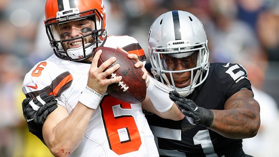 Mayfield's 4 turnovers mar promising 1st start for Browns