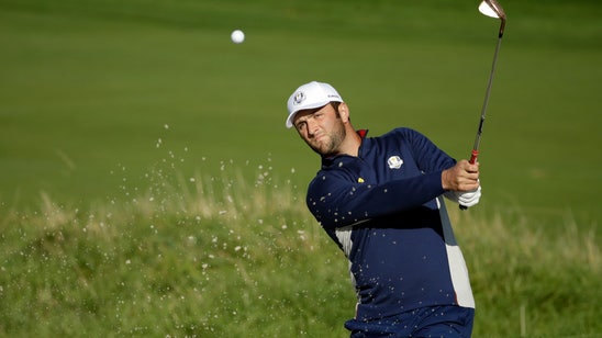 The Latest: Rahm quickly gets into Ryder Cup spirit