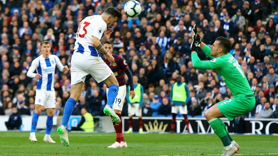 Brighton ends goal drought to inch closer to EPL safety