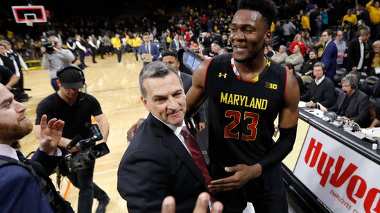 Fernando’s putback lifts No. 24 Maryland over No. 21 Iowa
