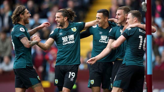 Wood to the rescue as Burnley draws 2-2 at Aston Villa