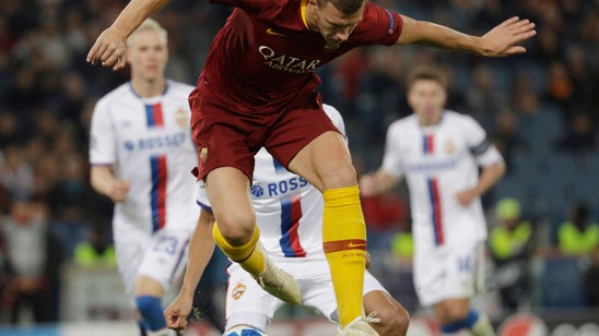 Dzeko matches Messi with 5th Champions League goal of season