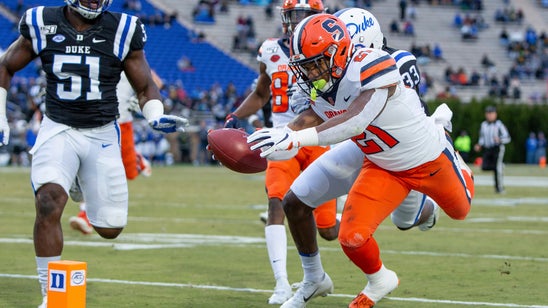 Syracuse routs Duke 49-6, snaps 4-game slide