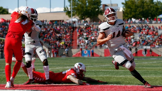 Tuioti leads New Mexico past New Mexico State 55-52