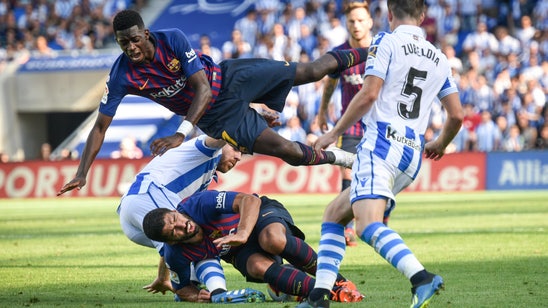 Teenager scores with last kick of game on debut for Atletico