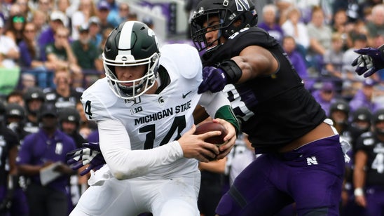 Lewerke's 3 TDs lead Michigan State over Northwestern 31-10