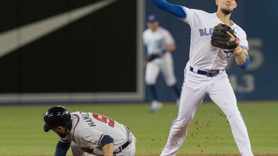 Donaldson hitless in Toronto return as Jays top Braves 3-1