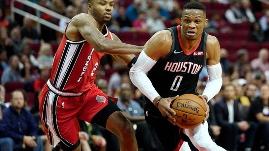 Harden, Westbrook power Rockets to eighth straight win