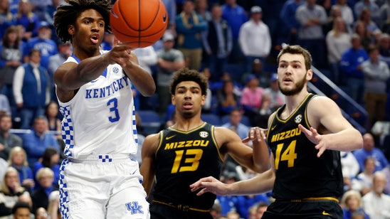 No. 17 Kentucky outlasts Missouri 71-59 in SEC opener