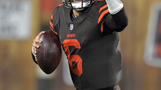 Mayfield brings brash 'walk it, talk it' edge to Browns