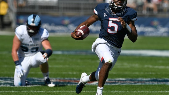 UConn outscores Rhode Island 56-49