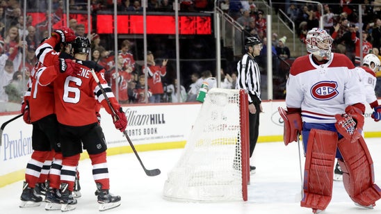 Zacha scores twice, Devils beat Canadiens 5-2
