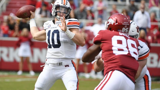 No. 11 Auburn routs Arkansas 51-10