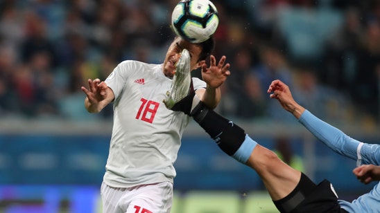 Uruguay draws with Japan 2-2 in Copa America