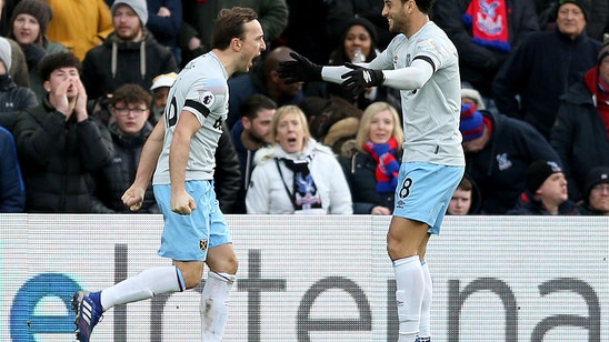 Zaha scores late to grab point for Palace vs West Ham