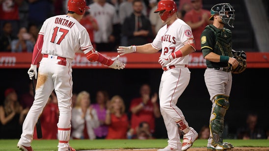 Trout slugs 39th HR, Ohtani 3 for 3 as Angels beat A’s 8-5
