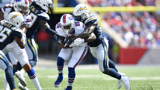 Bills running back McCoy's status uncertain with rib injury