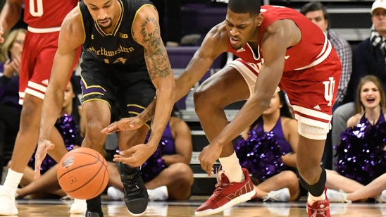 Falzon scores 21, Northwestern beats Indiana 73-66