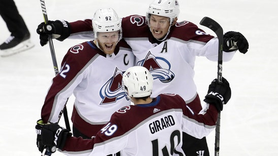 Landeskog’s hat trick leads Avalanche past Devils 5-3