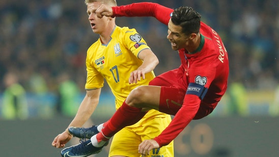 Ronaldo nets 700th career goal in Portugal's loss to Ukraine