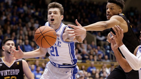 No. 1 Duke bounces back from SFA loss, beats Winthrop 83-70