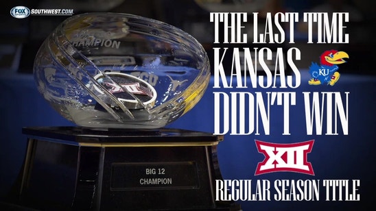 What happened the last time Kansas didn't win Big 12 regular season?