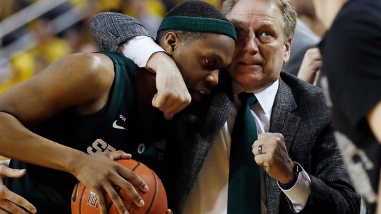 Michigan St. beats Michigan 77-70, takes over 1st in Big Ten
