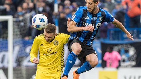 Taider has goal, 2 assists in Impact's 3-0 win over Crew