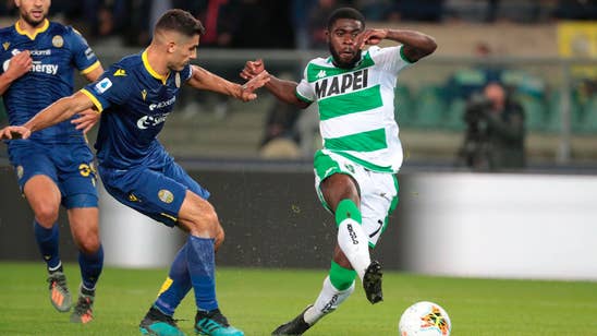 Sassuolo beats Hellas Verona 1-0 in Serie A