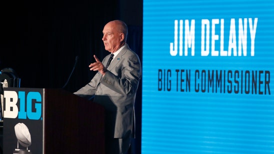 The Latest: Ohio St DE emulates Hayes: 'The team up north'