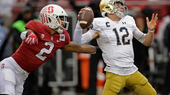 Ian Book throws 4 TD passes, No. 15 Notre Dame tops Stanford