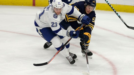 Hutton stops 30 shots in Sabres’ 2-1 win over Lightning