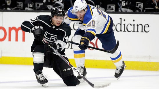 Schenn, Blues cruise into Christmas break by thumping Kings