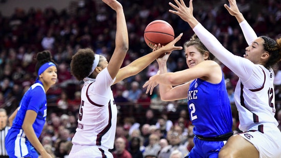 No. 6 Louisville women beat UT Martin 71-63 in 2OT