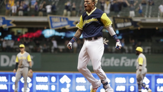 Brewers rally past Pirates 7-6 on Arcia’s single in 15th