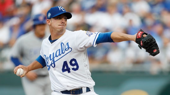 Fillmyer gets first big league win as Royals top Cubs 9-0