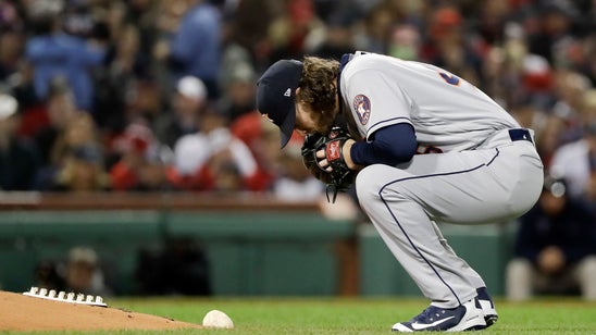 Cole struggles in 2nd playoff start with Astros