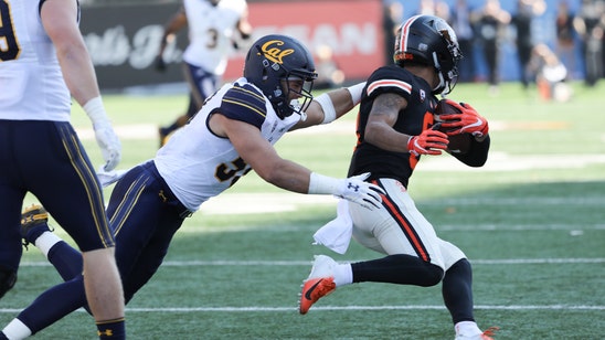Laird has 3 TDs runs in 49-7 Cal win over Oregon State