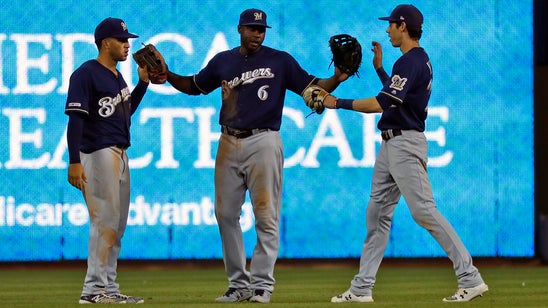 Grisham has 5 hits, Brewers top Marlins for 4th straight win
