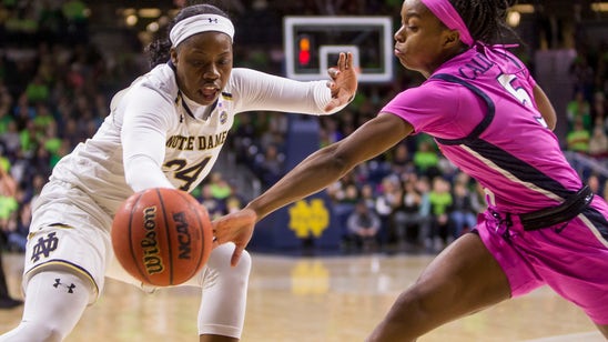 Ogunbowale, Young lead Notre Dame in 103-66 rout of Virginia